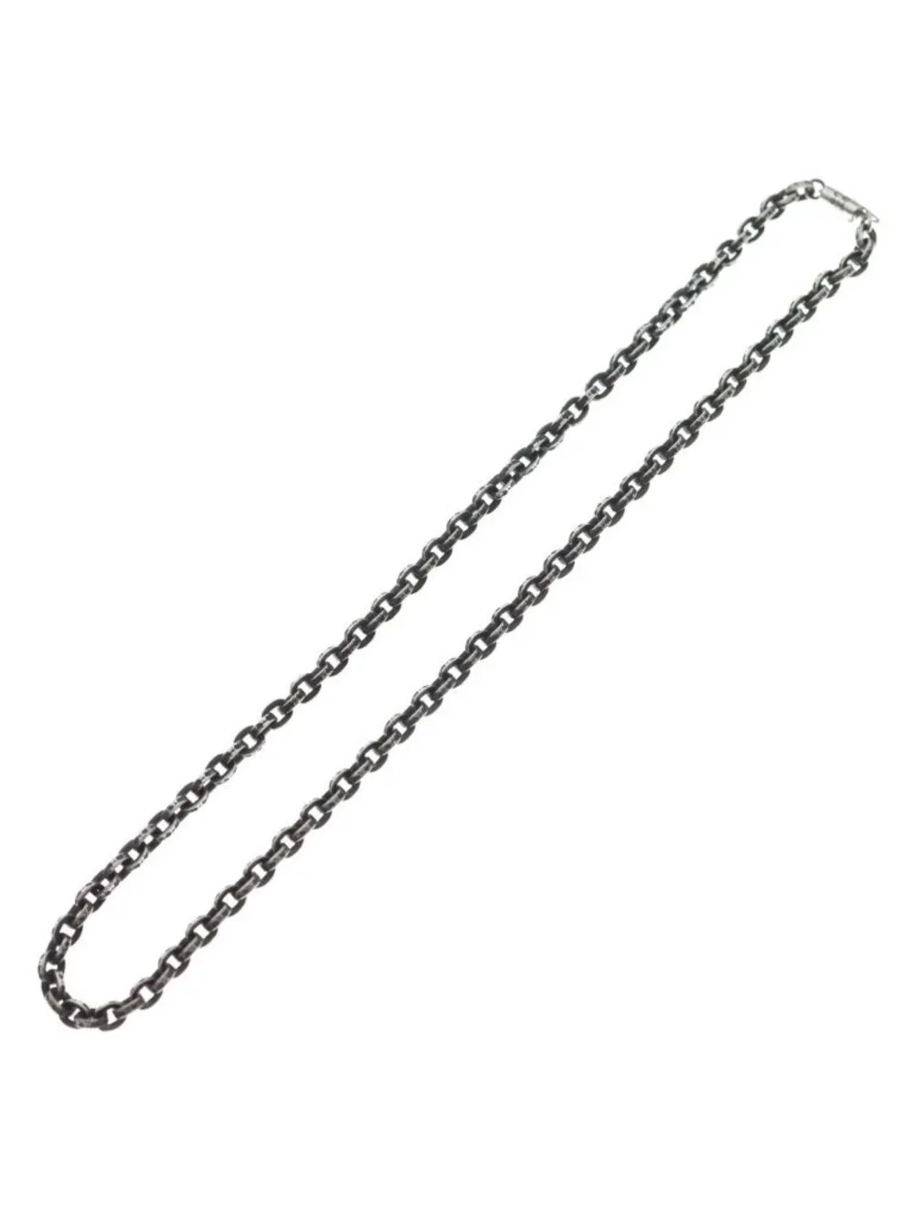 Chrome Hearts Paper Chain 18 Necklace Silver